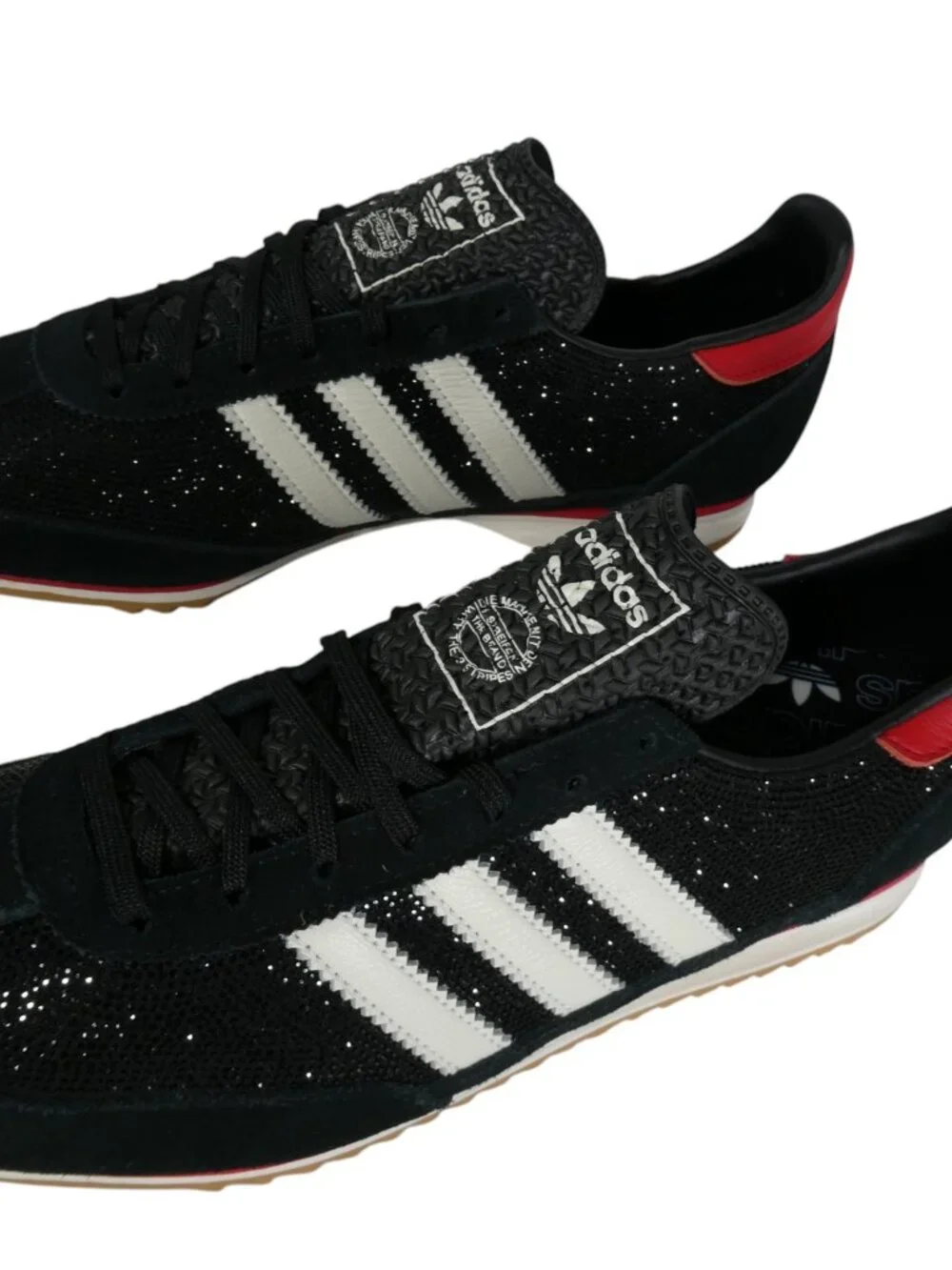 Adidas Women’s SL 72 OG IH9204 Black White Red Size 11 Retro Running Sneaker